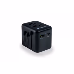 Verbatim 49544 adaptateur prise d'alimentation Universel Noir - Vue supplémentaire 6