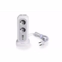 Verbatim 49547, Intérieure, Polycarbonate (PC), Blanc, 11 sortie(s) CA, 230 V, 3600 W