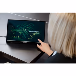 Verbatim 49592 écran plat de PC 15.6" Full HD LCD Écran tactile Noir - Vue supplémentaire 4