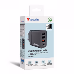 Verbatim 49700 chargeur d'appareils mobiles Universel Noir Secteur Charge rapide Intérieure - Vue supplémentaire 8