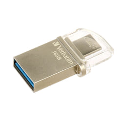 Verbatim Store 'n' Go OTG Micro lecteur USB flash 16 Go USB Type-A / Micro-USB 3.2 Gen 1 (3.1 Gen 1) Argent