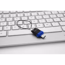 Verbatim Clé USB à double connectique de type C/USB 3.0 64 Go