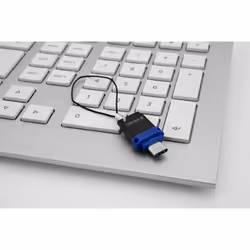 Verbatim Clé USB à double connectique de type C/USB 3.0 64 Go