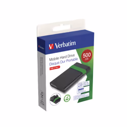 Verbatim 53111 disque dur externe 512 Go Noir, Vert - Vue supplémentaire 5