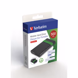 Verbatim 53111 disque dur externe 512 Go Noir, Vert - Vue supplémentaire 6