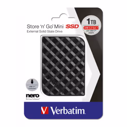 Verbatim Mini SSD Store 'n' Go USB 3.2 Gen.1 - Capacité 1 To - Noir - Vue supplémentaire 4