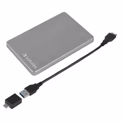 Verbatim Disque dur portable mince Store n Go ALU 1 To gris