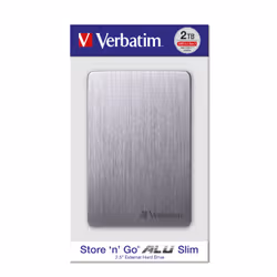 Verbatim Disque dur portable mince Store n Go ALU 1 To gris - Vue supplémentaire 7