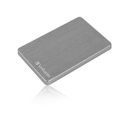 Verbatim Disque dur portable mince Store n Go ALU 2 To gris