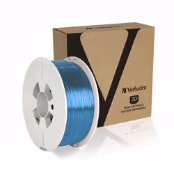 Verbatim 55056 matériel d'impression 3D PETg (polyéthylène téréphtalate glycolisé) Bleu, Transparent 1 kg - Vue supplémentaire 2