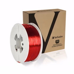 Verbatim 55062 matériel d'impression 3D PETg (polyéthylène téréphtalate glycolisé) Rouge, Transparent 1 kg - Vue supplémentaire 2