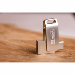 MyMedia MyDual USB 3.2 Gen 1 lecteur USB flash 16 Go USB Type-A / USB Type-C 3.2 Gen 1 (3.1 Gen 1) Argent - Vue supplémentaire 6