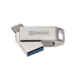 MyMedia MyDual USB 3.2 Gen 1 lecteur USB flash 128 Go USB Type-A / USB Type-C 3.2 Gen 1 (3.1 Gen 1) Argent