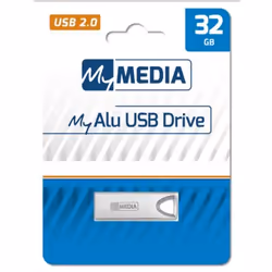 MyMedia MyAlu USB 2.0 lecteur USB flash 32 Go USB Type-A Argent