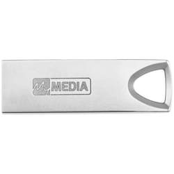 MyMEDIA My Alu USB 3.2 Gen 1 Drive Clé USB 16 GB argent 69275 USB 3.1 (Gen 1)