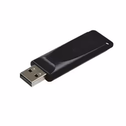 Verbatim Clé USB Slider (32 Go), 32 Go, USB Type-A, 2.0, 10 Mo/s, Slide, Noir