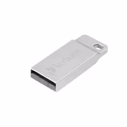 Verbatim Clé USB 2.0 Executive métallique 64 GB, 64 Go, USB Type-A, 2.0, Sans capuchon, 3,6 g, Argent