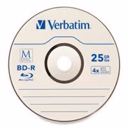 Verbatim 98909 disque vierge Blu-Ray BD-R 25 Go 25 pièce(s)
