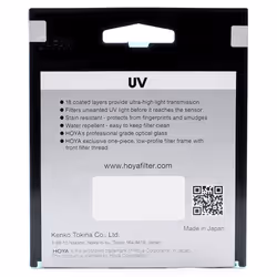 Hoya Fusion ONE UV Filtre de caméra ultraviolet 4,05 cm