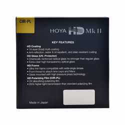 Hoya HD Mk II CIR-PL Filtre de caméra polarisant 5,2 cm