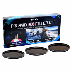 Hoya PRO ND EX Filter Kit, 7,2 cm, Filtre de caméra de densité neutre, Sans revêtement, 3 pièce(s)
