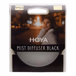 Hoya Mist Diffuser Black No0.5 Filtre de caméra de diffusion 5,8 cm
