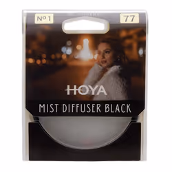 Hoya Mist Diffuser Black No1 Filtre de caméra de diffusion 7,7 cm