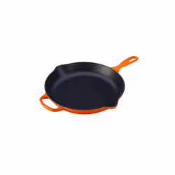 Le Creuset 20182230900422, Rond, Poêle polyvalente, Noir, Rouge, émail, Fonte, Vitrocéramique, Gaz, Induction, Plaque étanche
