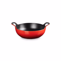 Le Creuset 20142240600460, Plat à cuisson, Rond, Fonte, Vitrocéramique, Gaz, Induction, Rouge, Cerise