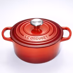 Cocotte ronde en fonte émaillée Signature - Cerise - 18cm