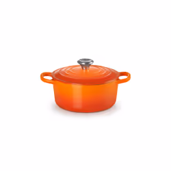 Le Creuset Signature, 1,8 L, Rond, Orange, Fonte, émail, Orange