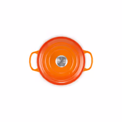 Le Creuset Signature 1,8 L Rond Orange - Vue supplémentaire 4