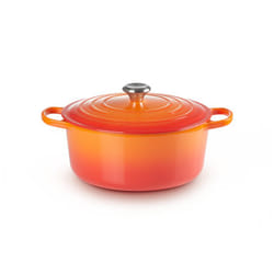 Le Creuset 21177280902430 6,7 L Rond Orange, Rouge