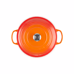 Le Creuset 21177280902430 6,7 L Rond Orange, Rouge - Vue supplémentaire 4