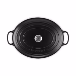 Le Creuset Signature 13,9 L Ovale Noir - Vue supplémentaire 4