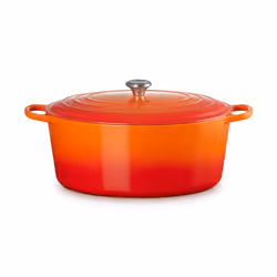 Le Creuset 21178400902430, 13,9 L, Orange, Rouge, Fonte, émail, France, 326 mm
