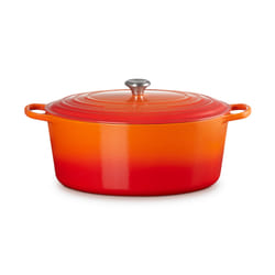 Le Creuset 21178400902430 cocotte en céramique 13,9 L Orange, Rouge