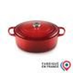 Cocotte en fonte ovale Cerise - Le Creuset 33cm