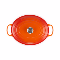Le Creuset Signature 7,5 L Ovale Orange - Vue supplémentaire 4