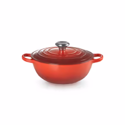 Le Creuset CI1114, 4,1 L, Rond, Cerise, Rouge, Fonte, émail, Rouge