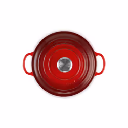 Le Creuset CI1114 4,1 L Rond Cerise, Rouge - Vue supplémentaire 4