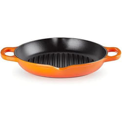 Gril - LE CREUSET - Signature - Fonte émaillée - 25 cm - Couleur Volcanique