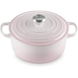 Cocotte - LE CREUSET - 24 Shell Pink - Fonte - 42 Litres - Compatible tous feux