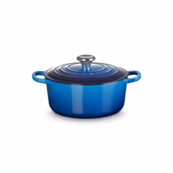 Le Creuset 21177242202430, 4,2 L, Bleu, Fonte, émail, Fonte, 260 °C