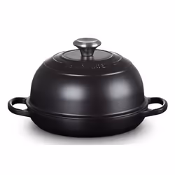 Le Creuset 21301240000430, Rond, Noir, émail, 260 °C, Fonte, 1,6 L