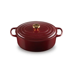 Cocotte LE CREUSET 31 cm Rhône Bouton Doré