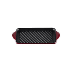 LE CREUSET Gril Rectangulaire en Fonte Émaillée 32x22 cm Rhone
