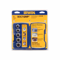 Jeu de douilles Irwin Bolt-Grip; 5 unités