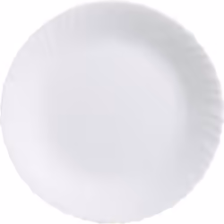 Assiette blanche 25 cm Feston - Luminarc
