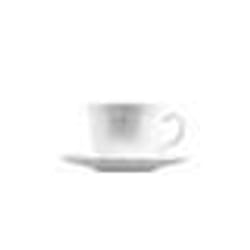 Luminarc Lot de tasses avec soucoupes Trianon (4 pcs) Blanc verre 280 ml 4 Pièces